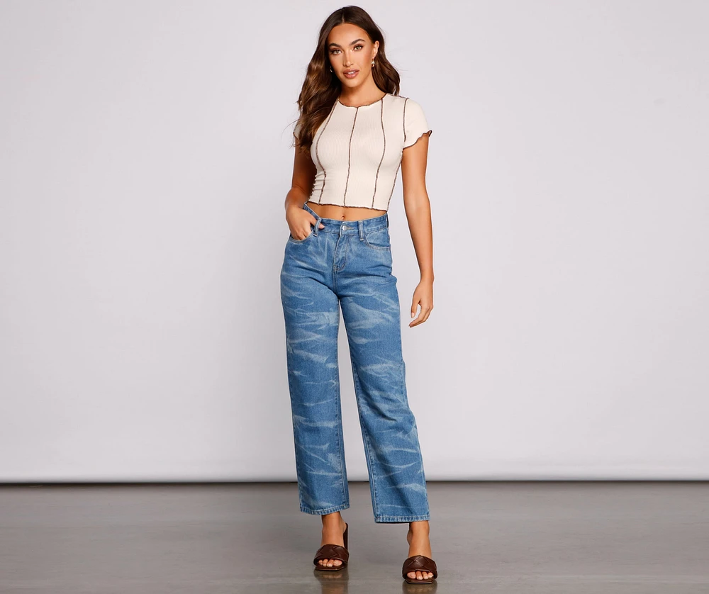 Not What It Seams Knit Top