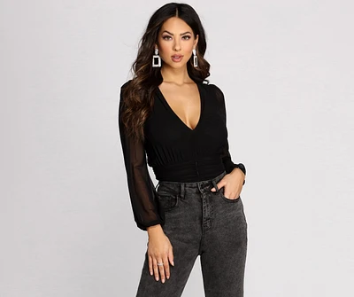 Miss Me Mesh Bodysuit