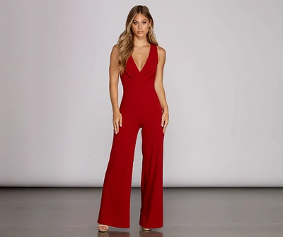 Back It Crochet Jumpsuit