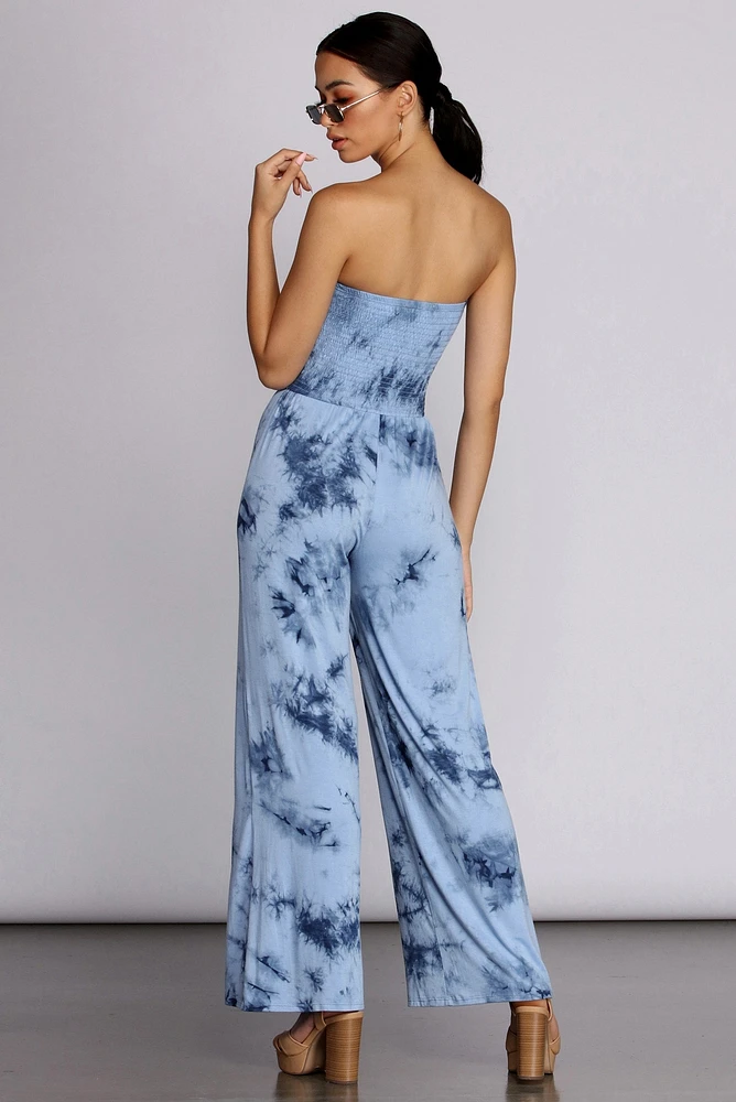 One Piece Wonder Smocked Jumpsuit