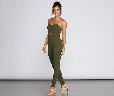Be Mine Sweetheart Tapered Jumpsuit