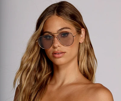 Making The Gradient Rimless Sunglasses