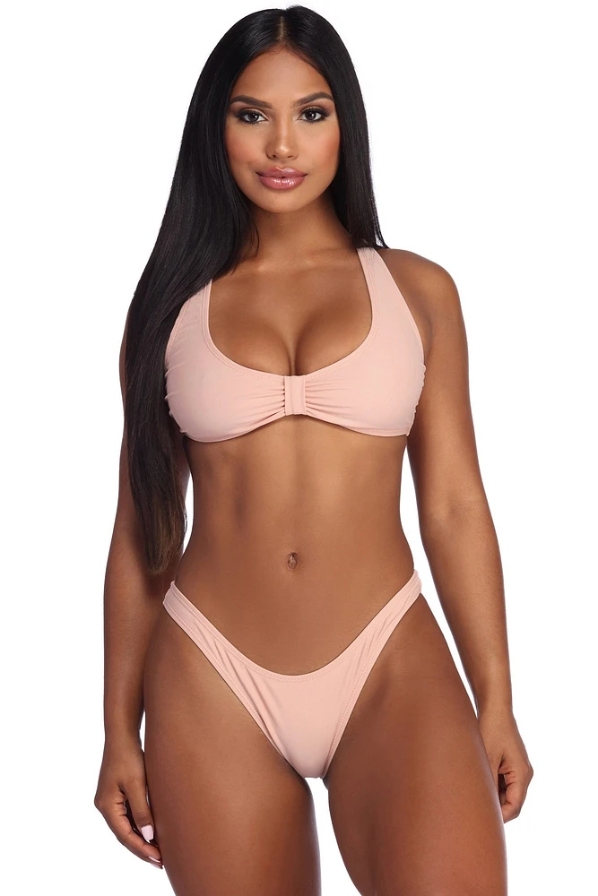 Forget Me Knot Hipster Swim Bottoms