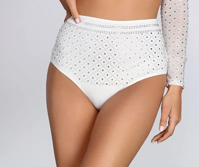 Pretty Pearls High Waist Briefs