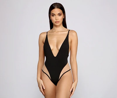 Hey There Señorita One Piece Mesh Swimsuit