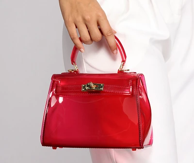 Trendy Mini Jelly Purse