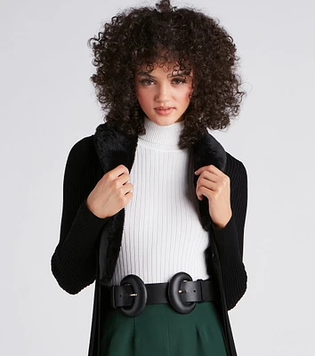 Simple Chic Double Buckle Belt