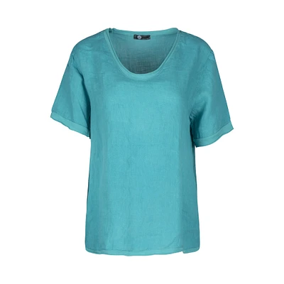 M Made Italy — Haut en tricot et tissé pour femme