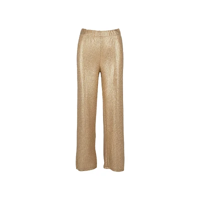 Astrid — Pantalon Starstruck Or