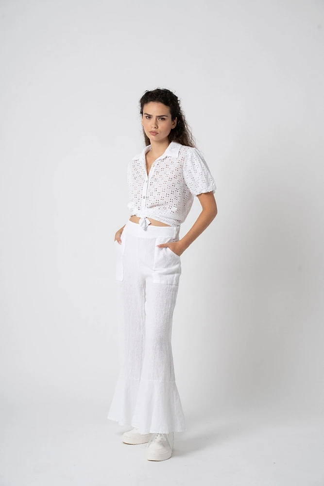 Astrid — Pantalon évasé Hampton