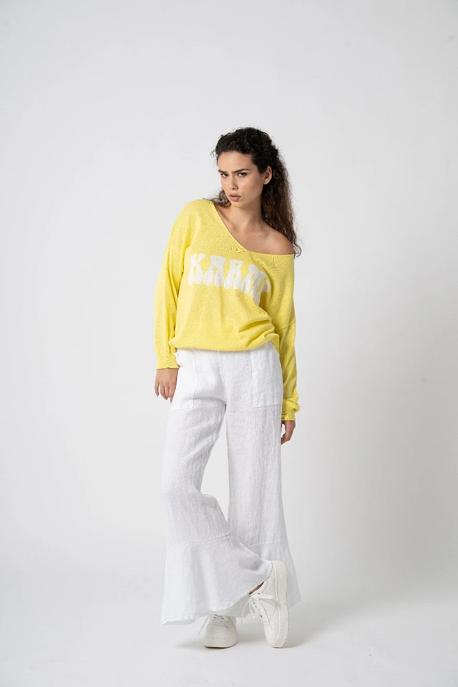 Astrid — Pantalon évasé Hampton