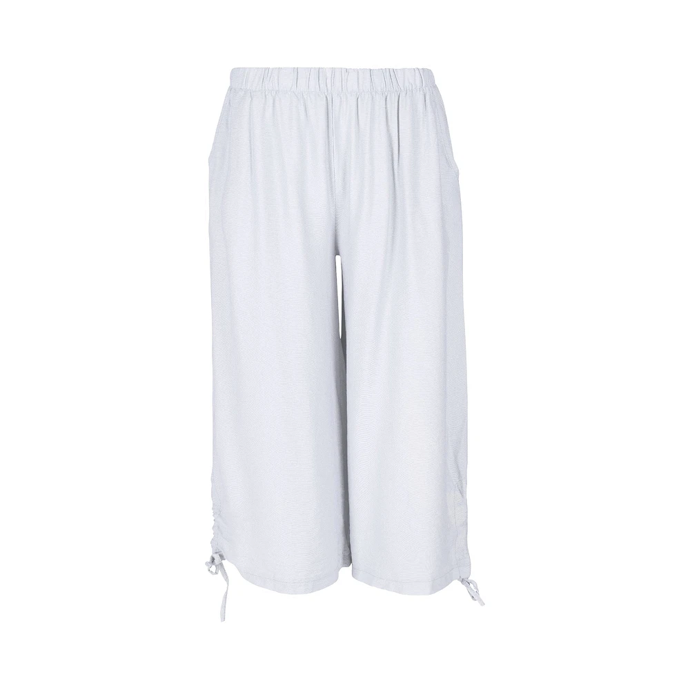 Women's Woven Capri | M Made Italy