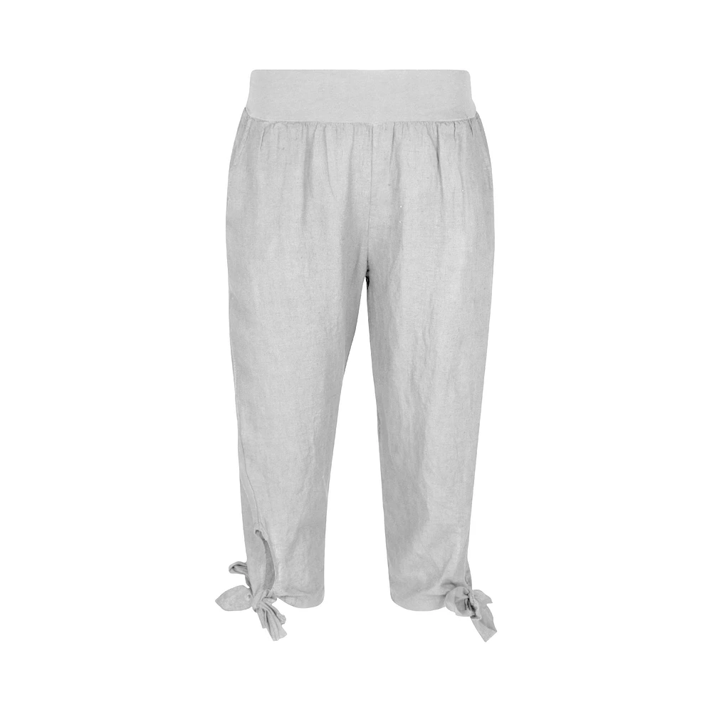 M Made Italy — Women's Woven Capri