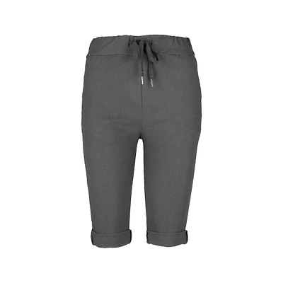M Made Italy — Short tissé pour femme