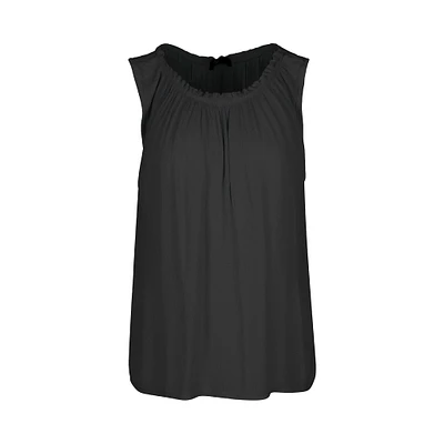 Gathered Sleeveless Blouse | M Made Italy