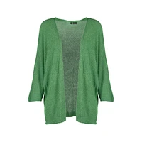 M Made Italy — Women's Knitted Three-Quarter Sleeve Cardigan