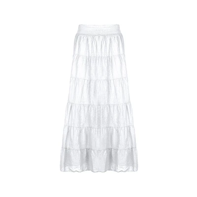 M Made Italy — Jupe tissée et tricotée pour femme