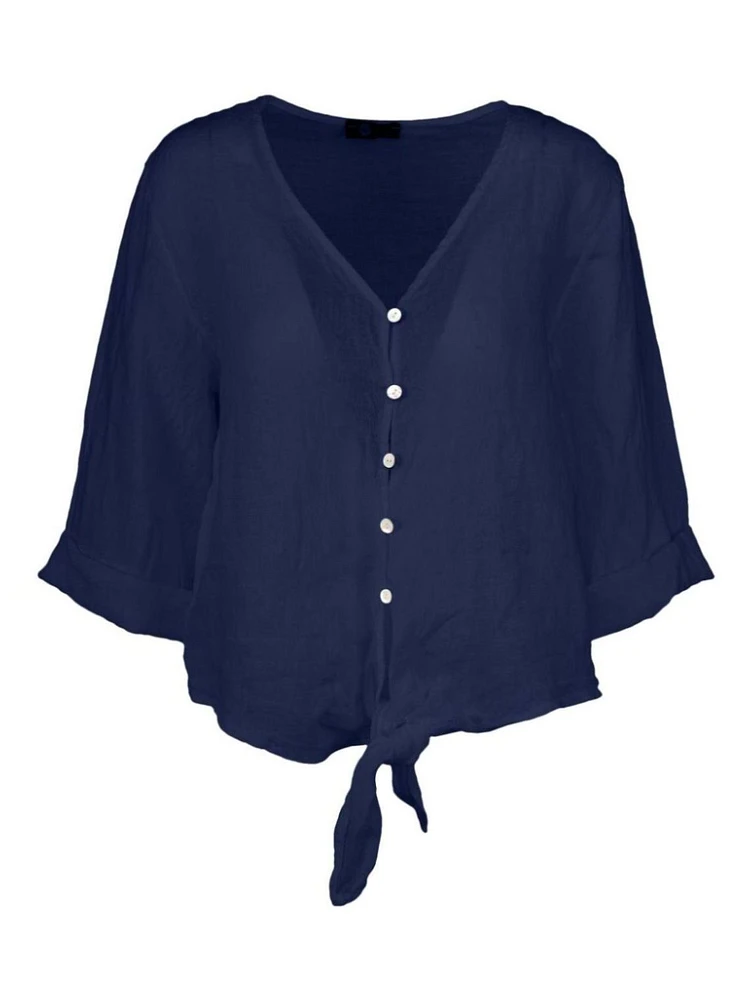 M Made Italy – Ladies Woven Shirt