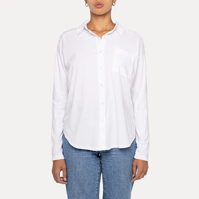 Astrid — Glamping Tie Front Blanc