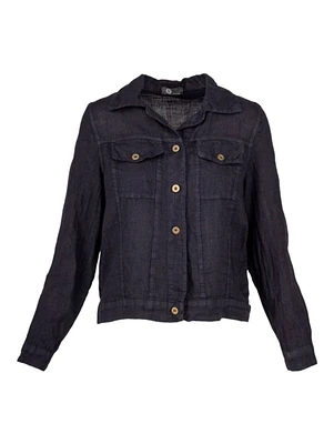 M Made Italy – Ladies Woven Blazer