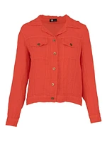 M Made Italy – Blazer tissé pour femme