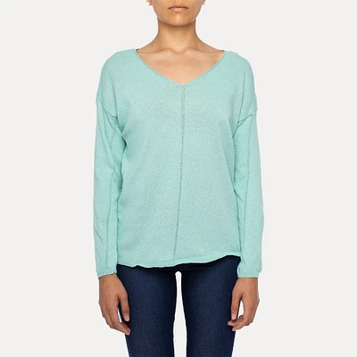 Astrid — Preppy V-Neck