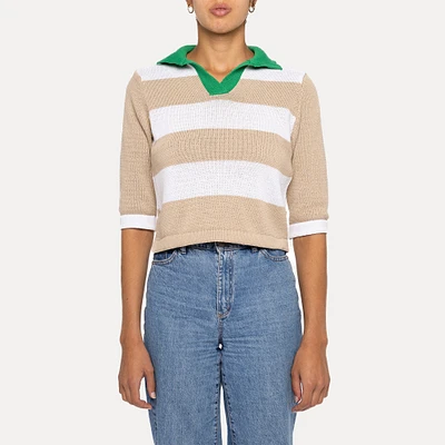 Astrid — Preppy Collar Knit
