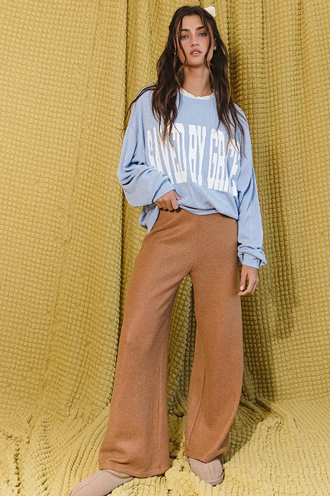 Blue Saved By Grace Sweatshirt