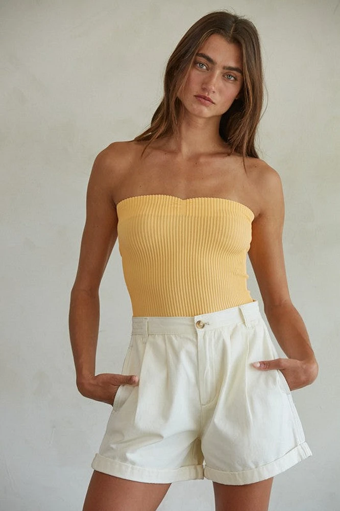 Orange Tube Top