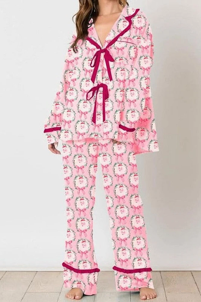 Christmas Printed Pajama Set
