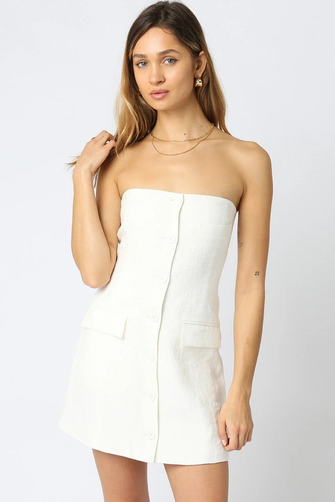 White Giselle Dress