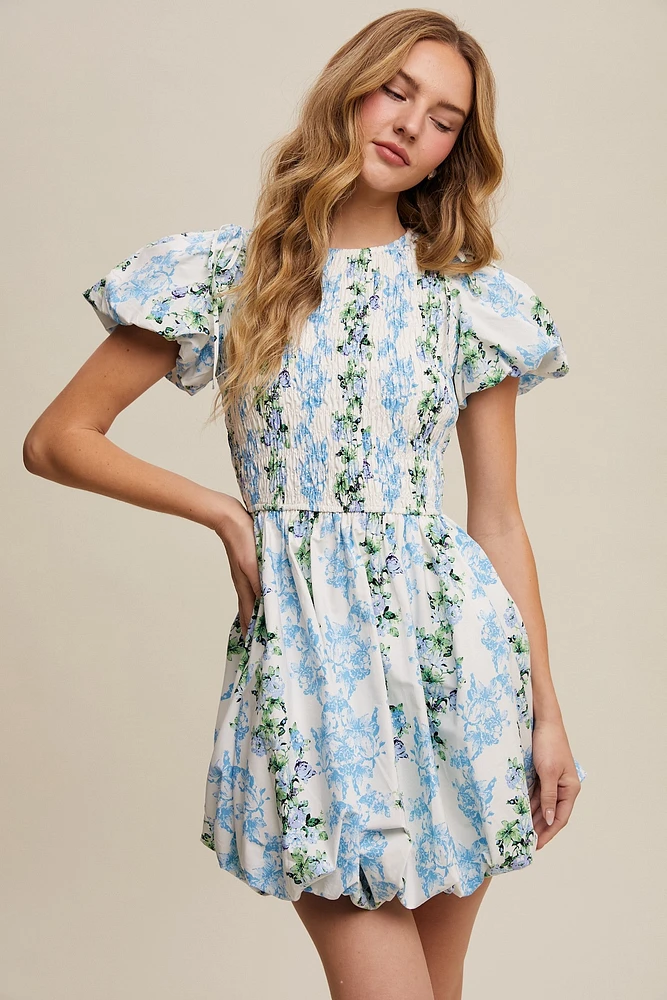 Floral Bubble Dress
