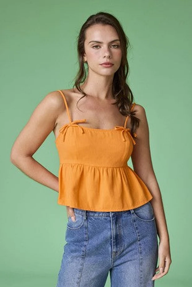 Erin Bow Detail Top