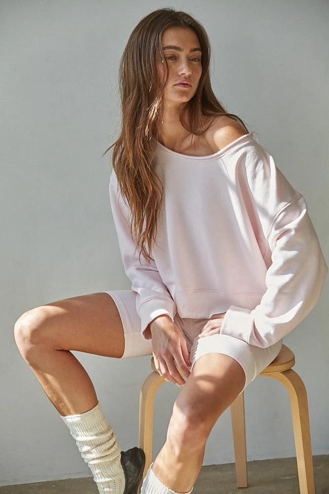 Pink On-the-go Pullover Top