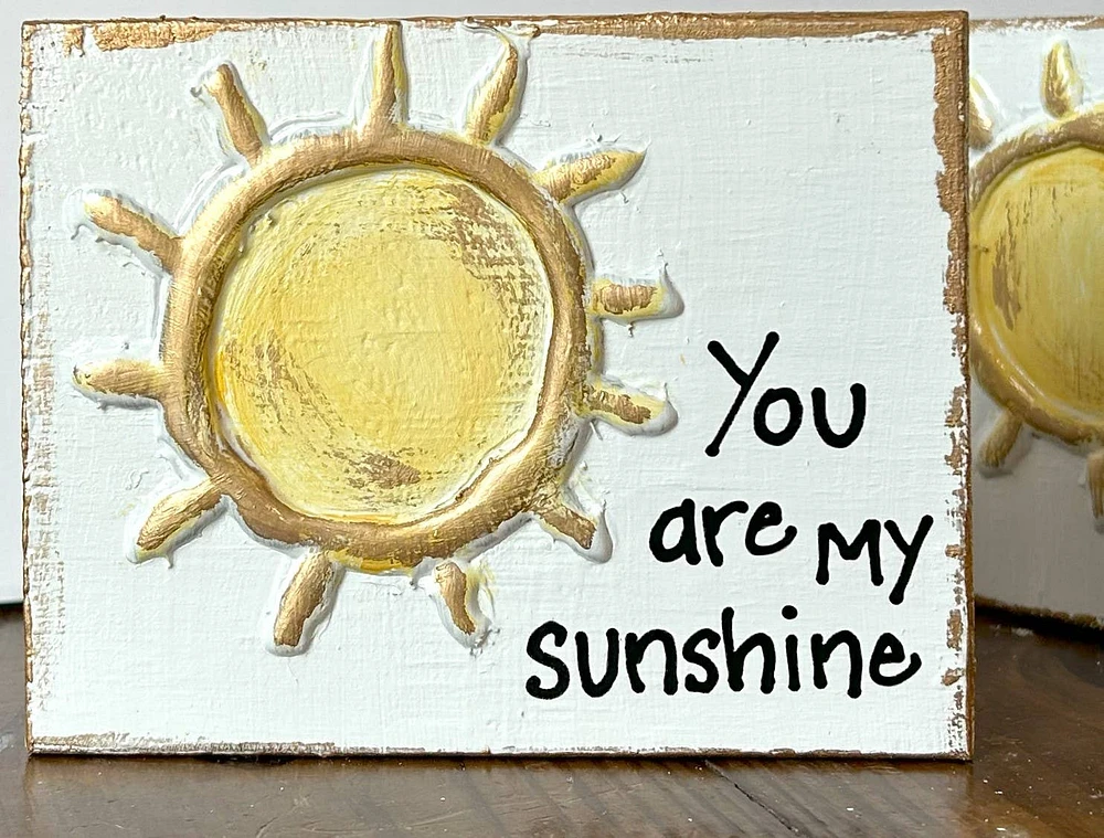 You Are My Sunshine Block
