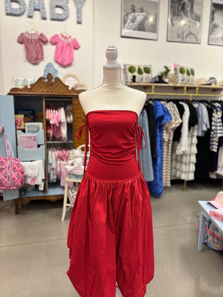 Red Bubble Dress