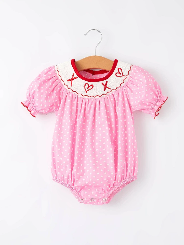 XOXO Smocking Polka Dots Girls
