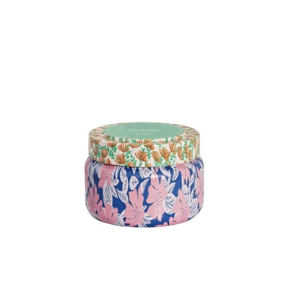 VOLCANO PATTERN PLAY PRINTED TRAVEL TIN, 8.5 oz