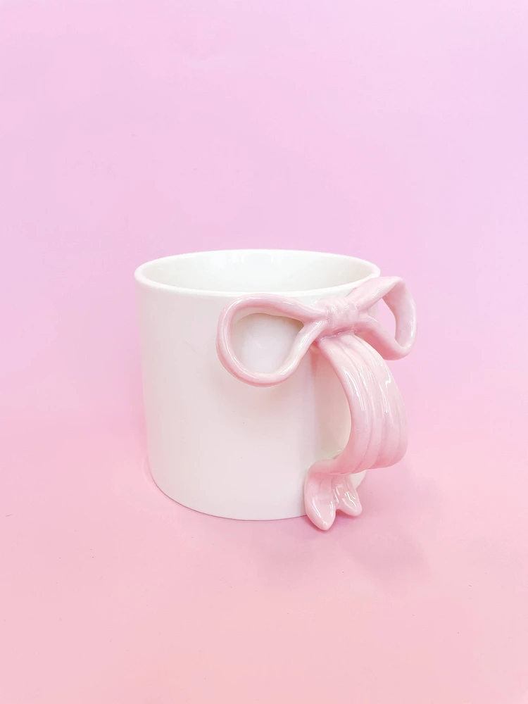 Pink Bow Mug