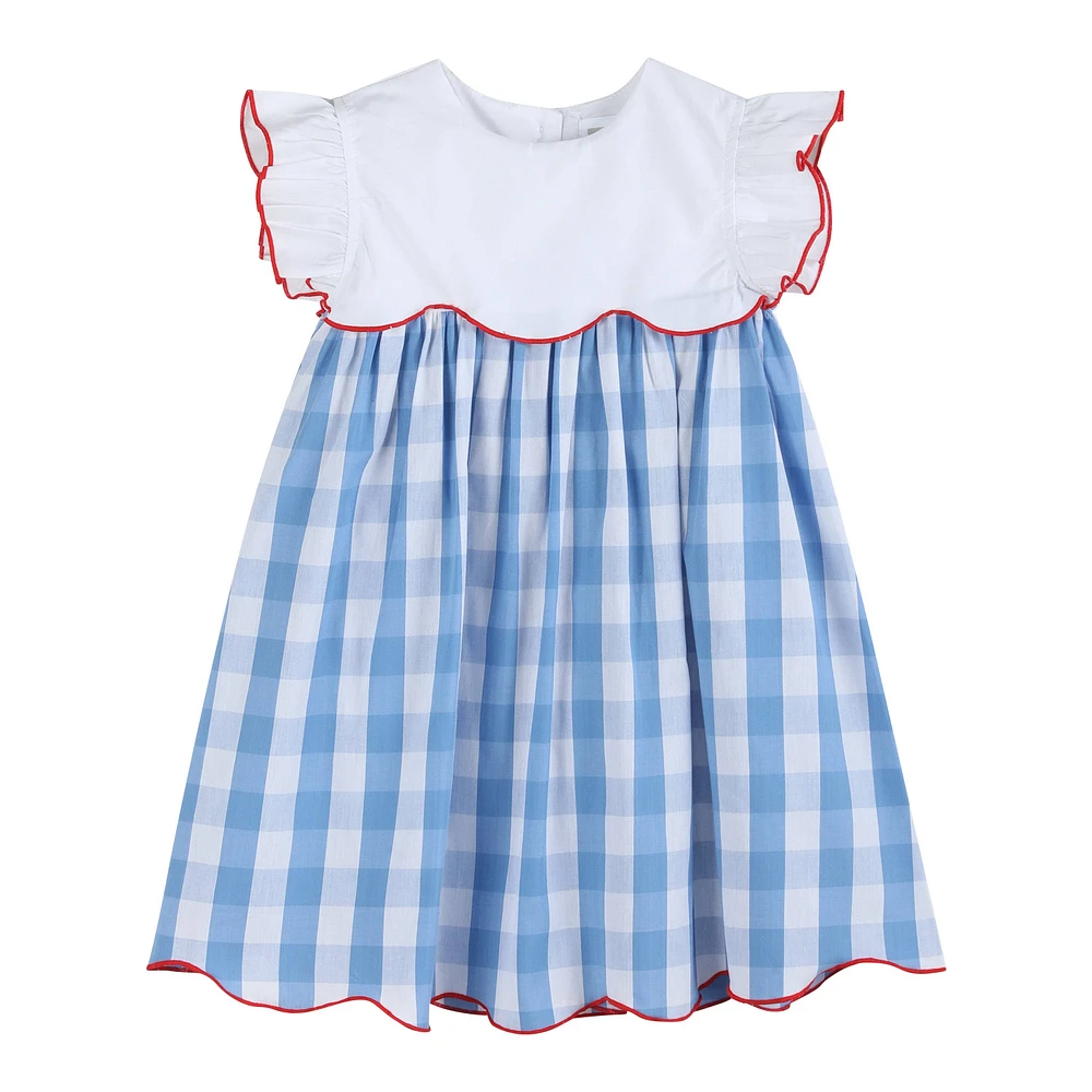 Red & White Blue Flutter Girls