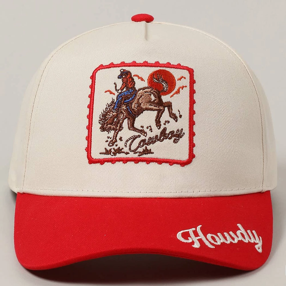 Detailed Cowboy Horse Hat