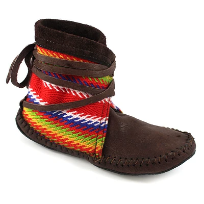 Brenda Dowedoff Louis Riel Sash Ladies 9 Moccasins