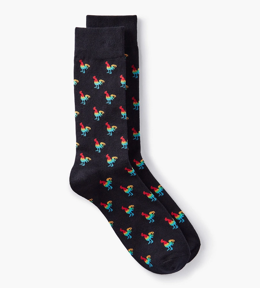 Rooster Socks