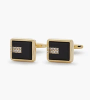Square Jewel Cuff Links