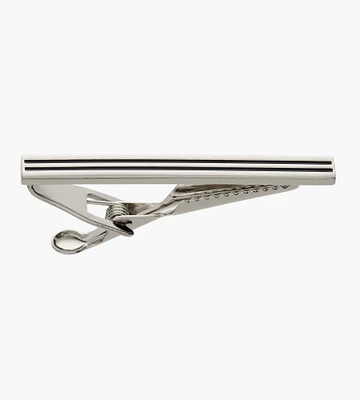 Silver Stripe Tie Bar