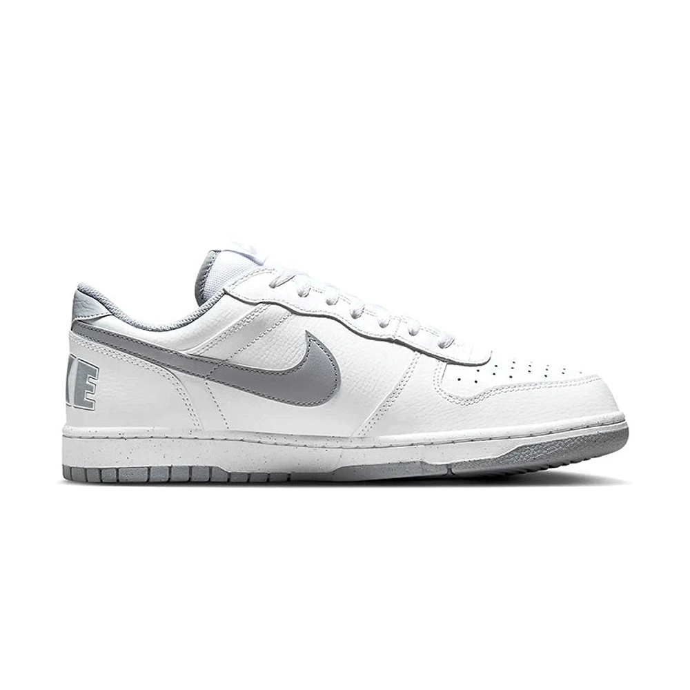 Men's Big Nike Low White/Wolf Grey