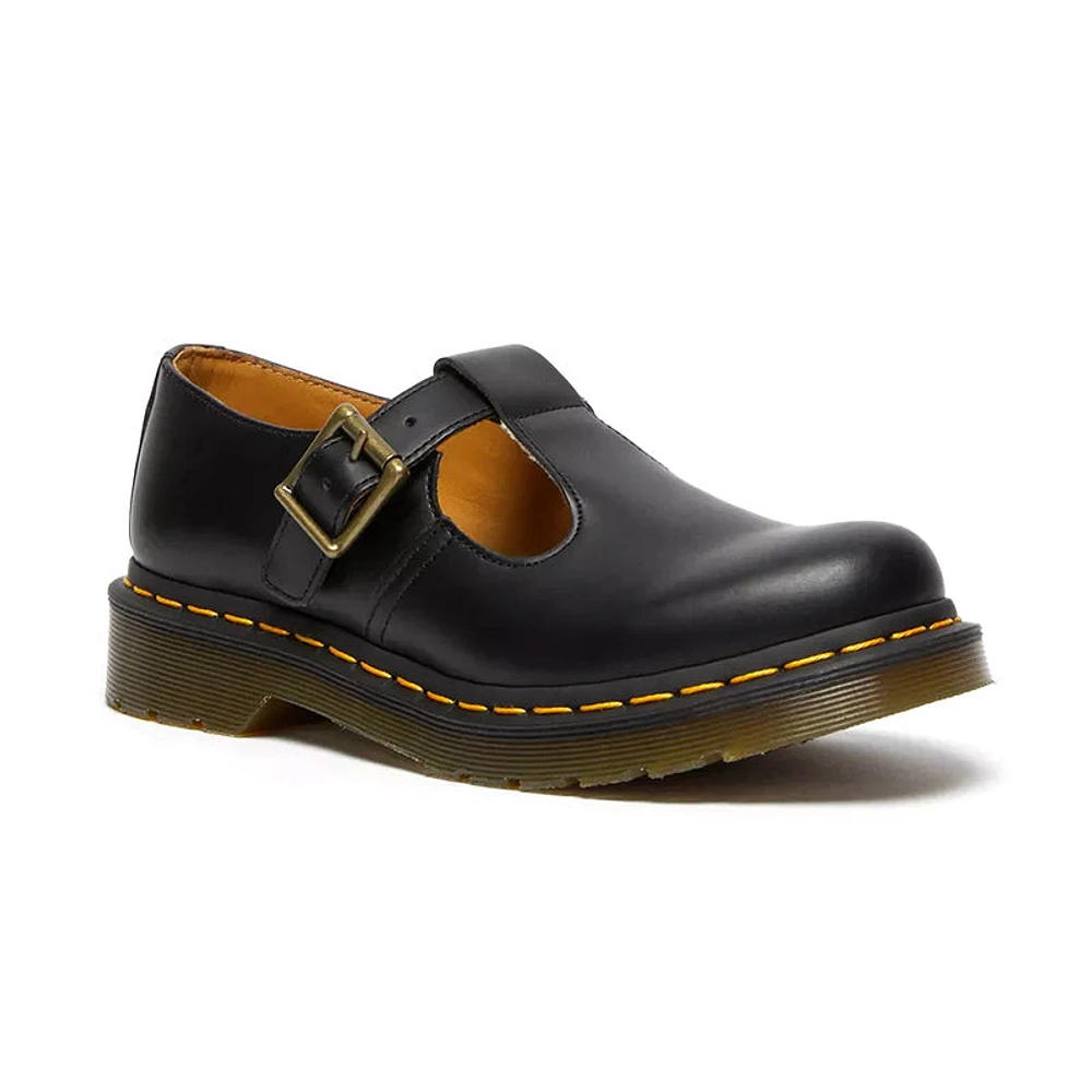 Women's Polley Black Smooth