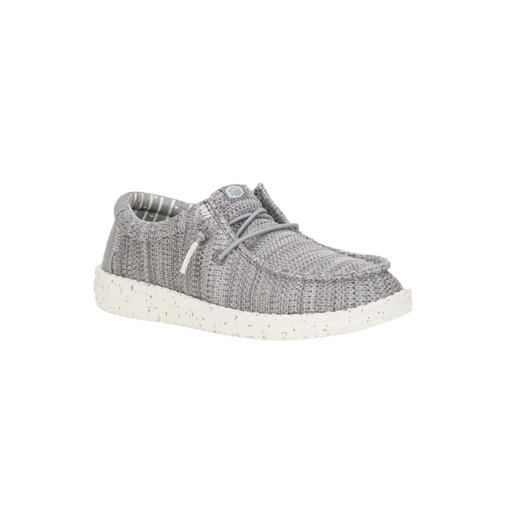 Kid's Grade School Wally Stretch Sox Grey