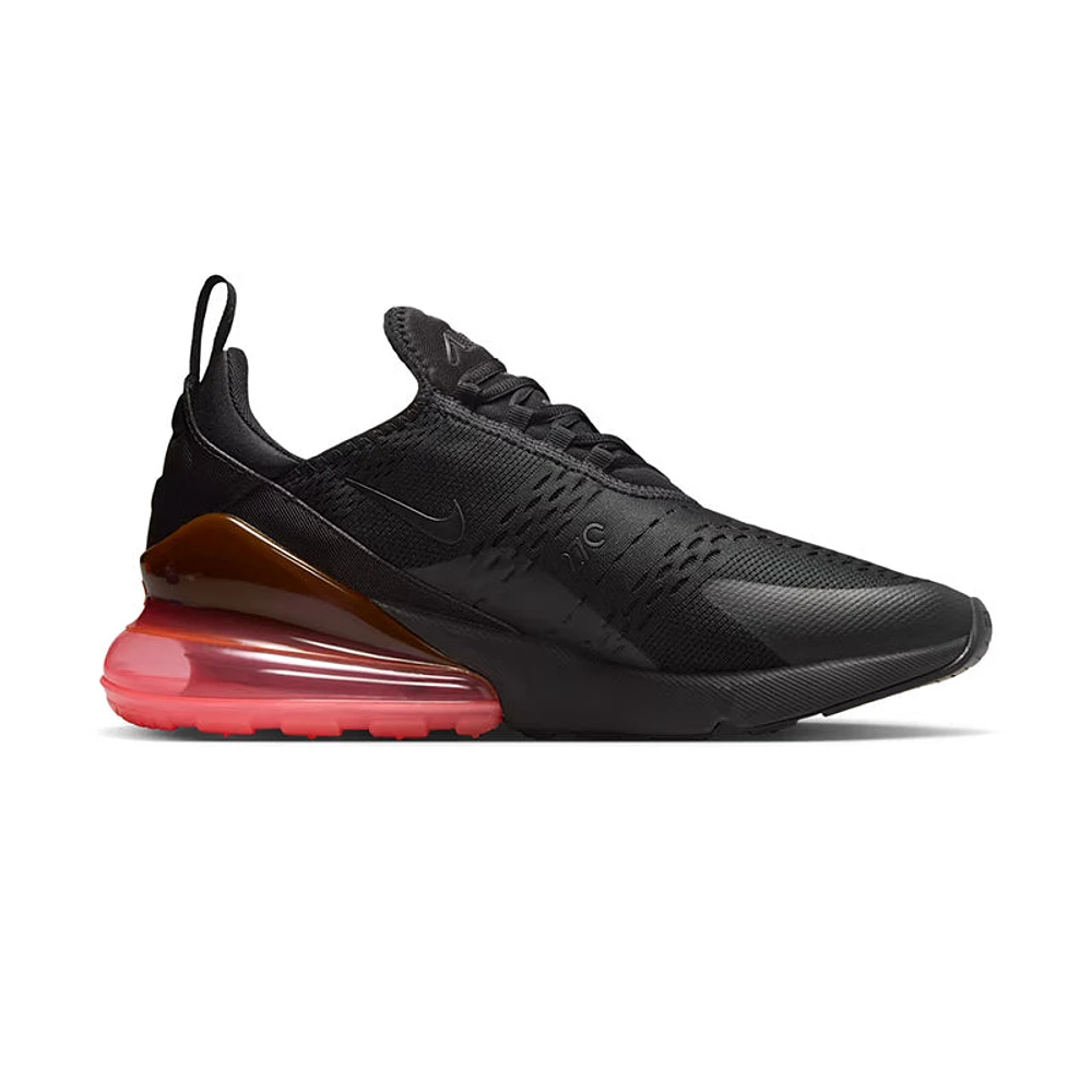 Men's Air Max 270 Black/Black/Hot Punch