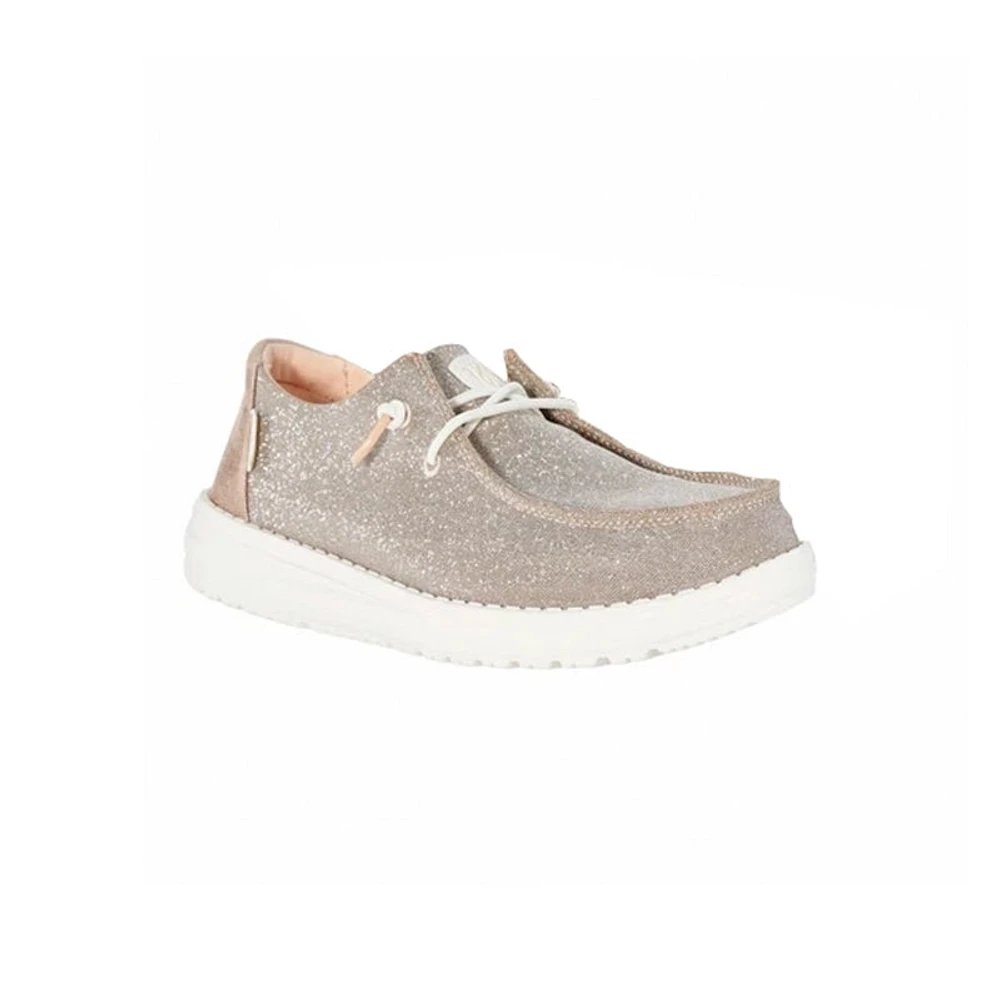 Kid's Toddler Wendy Metallic Sparkle Rose Gold